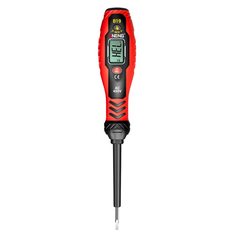 ANENG B19 Digital NCV Voltage Tester Auto Power Off High Torque Non-Contact  /  Contact AC Detector