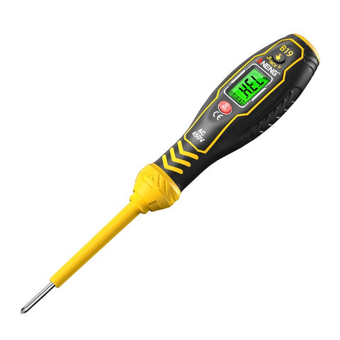 ANENG B19 Digital NCV Voltage Tester Auto Power Off High Torque Non-Contact  /  Contact AC Detector