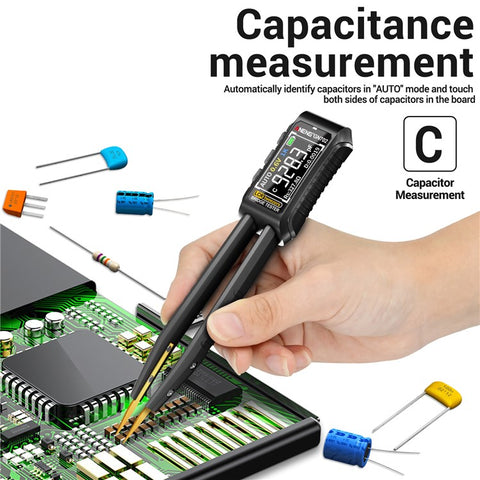 ANENG GN702 Digital Tweezers Bridge Multimeter LCR Clamp Meter Bridge Tester Inductance Measuring Tool