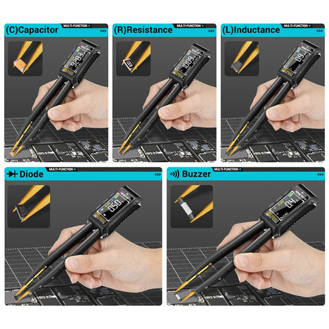 ANENG GN702 Digital Tweezers Bridge Multimeter LCR Clamp Meter Bridge Tester Inductance Measuring Tool