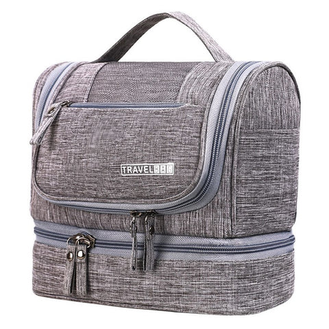 Hanging Toiletry Bag Large Capacity Oxford Cloth Travel Cosmetic Organizer Shower Bathroom Bag