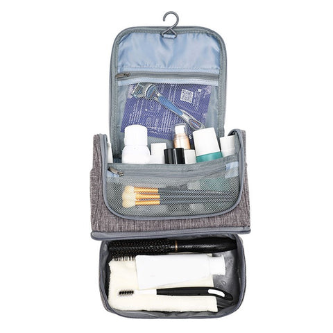 Hanging Toiletry Bag Large Capacity Oxford Cloth Travel Cosmetic Organizer Shower Bathroom Bag