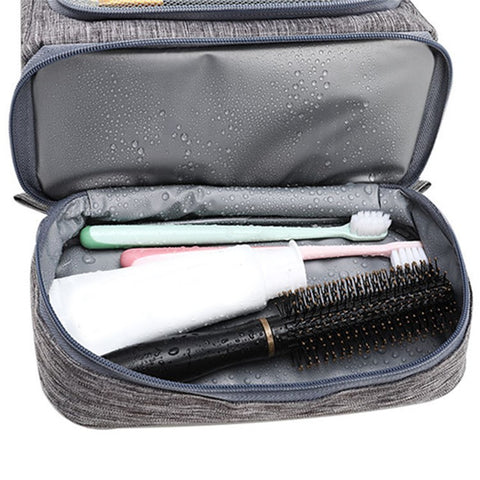 Hanging Toiletry Bag Large Capacity Oxford Cloth Travel Cosmetic Organizer Shower Bathroom Bag