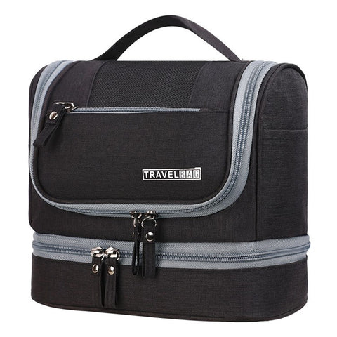 Hanging Toiletry Bag Large Capacity Oxford Cloth Travel Cosmetic Organizer Shower Bathroom Bag