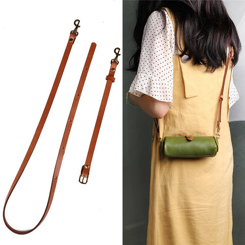 3009 Genuine Cowhide Leather Adjustable Replacement Strap for Crossbody Bag Purse Shoulder Bag