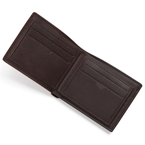 SUNICETY Men's Wallet RFID Blocking Card Storage Pouch Money Cash Coin Carrying Bag with Multiple Card Slots and Zipper Pocket