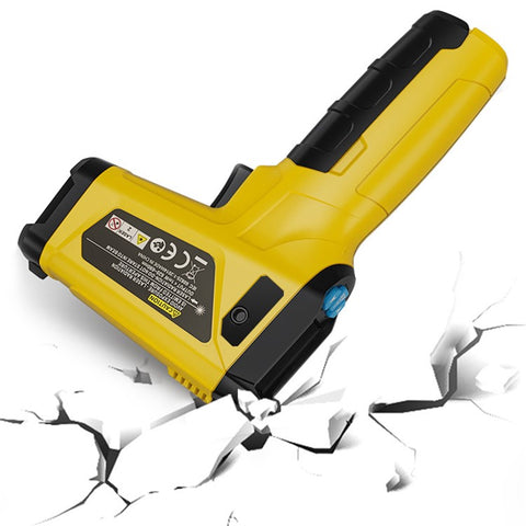 MESTEK 800C Handheld Infrared Temperature Measurer High-Precision Industrial Temp Humidity Meter Portable Thermometer with 12-Point Laser Positioning