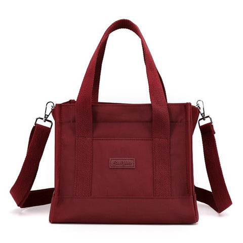 Large Capacity Oxford Cloth Crossbody Bag Shoulder Bag Portable Handbag for Daily Use or Travel