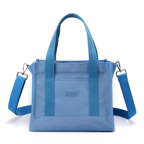 Large Capacity Oxford Cloth Crossbody Bag Shoulder Bag Portable Handbag for Daily Use or Travel