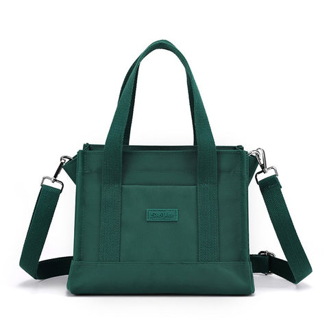 Large Capacity Oxford Cloth Crossbody Bag Shoulder Bag Portable Handbag for Daily Use or Travel