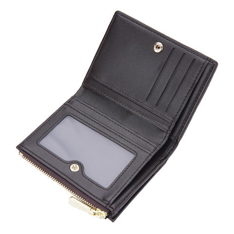 BAELLERRY DR100 PU Leather Wallet for Men Business Style Clutch Bag Card Holder Zipper Coin Purse