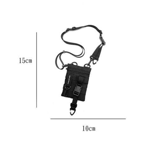Messenger Bag Casual Sling Crossbody Cell Phone Purse Multifunction Nylon Shoulder Bag