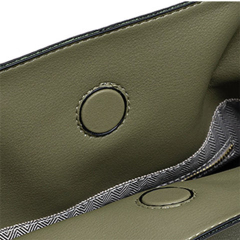 8820 Stylish Cowhide Leather Women Drawstring Carrying Bag Single Shoulder Crossbody Bag