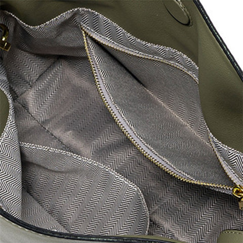 8820 Stylish Cowhide Leather Women Drawstring Carrying Bag Single Shoulder Crossbody Bag