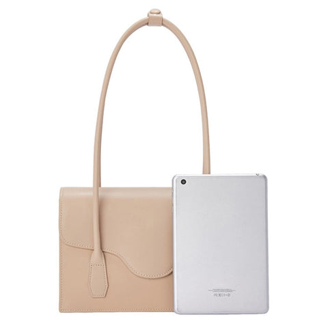 88668 Cowhide Leather Handbag Tote Bag Women Stylish Casual Single Shoulder Bag