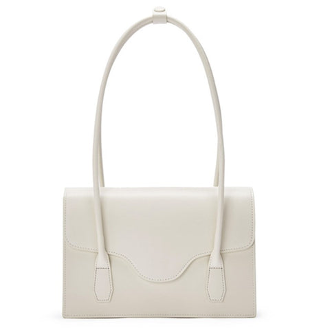 88668 Cowhide Leather Handbag Tote Bag Women Stylish Casual Single Shoulder Bag
