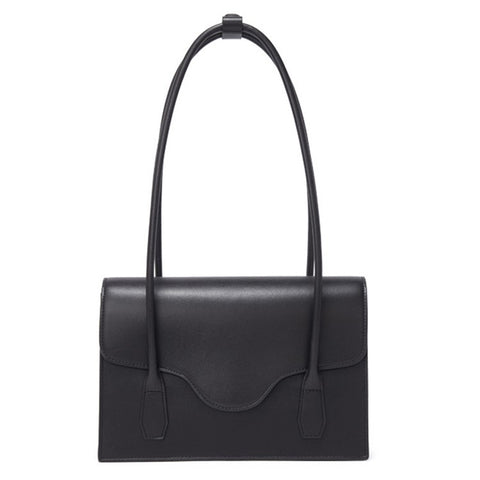 88668 Cowhide Leather Handbag Tote Bag Women Stylish Casual Single Shoulder Bag