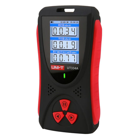 UNI-T UT334A Radiation Dosimeter Geiger Counter Electromagnetic Radiation Dose Tester X-ray Beta Gamma Detector