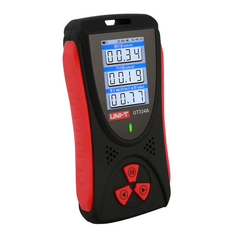 UNI-T UT334A Radiation Dosimeter Geiger Counter Electromagnetic Radiation Dose Tester X-ray Beta Gamma Detector