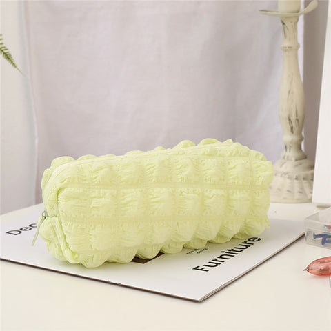 Cloud Shape Design Cosmetic Pens Organizer Toiletries Storage Bag Canvas Makeup Pouch