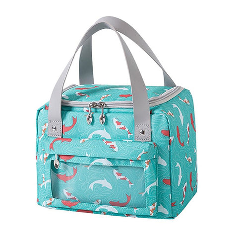 Insulated Lunch Bag Polyester Outdoor Picnic Camping Food Storage Bag Handbag