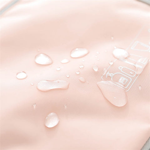 Portable Travel Toiletry Bag Polyester Makeup Cosmetics Hanging Storage Bag Container