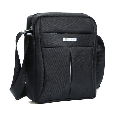 BOISEEN 6209-L Oxford Cloth Travel Sling Bag Large Crossbody Bag Business Shoulder Bag