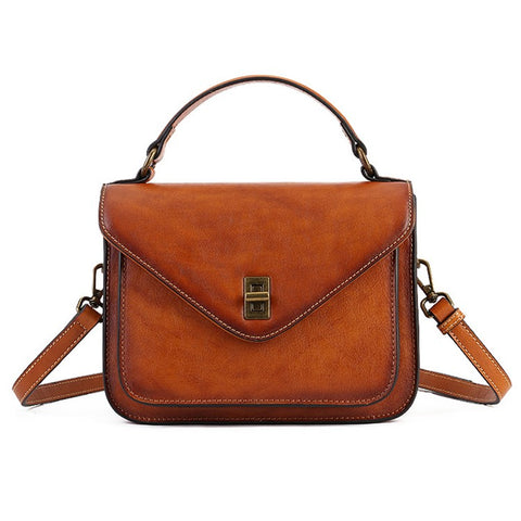 5799 Fashion Women Crossbody Bag Cowhide Leather Shoulder Bag Handbag Ladies Satchel