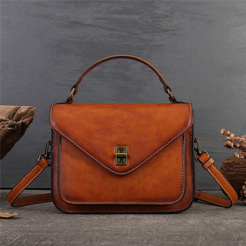 5799 Fashion Women Crossbody Bag Cowhide Leather Shoulder Bag Handbag Ladies Satchel