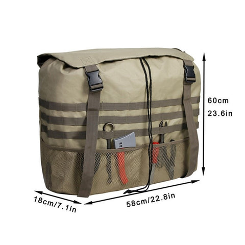 Off-Road Car Spare Tyre Hanging Bag Storage Bag Outdoor Oxford Cloth Backpack