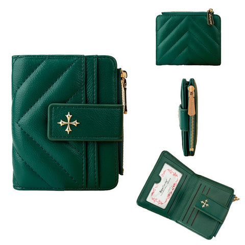 BAELLERRY N2402 Women's Wallet Zipper Design PU Leather Card Holder Pouch Coin Storage Bag