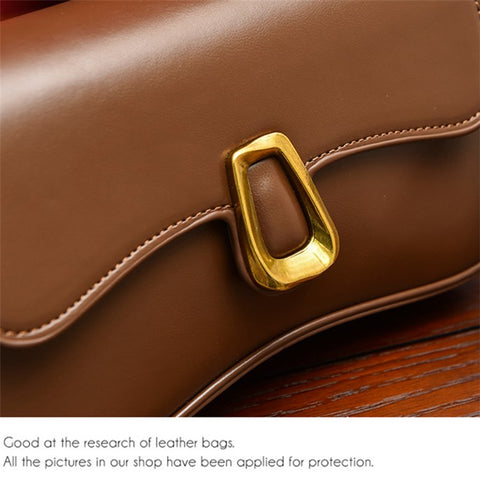 SMNQS-6144 Solid Color Underarm Bag Fashion Women PU Leather Crossbody Shoulder Bag