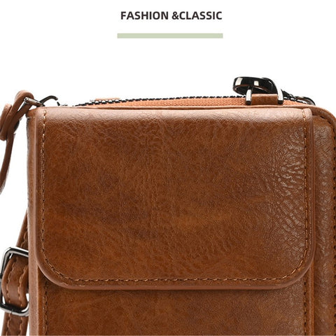 5722 Girls Crossbody Bag Large Wallet Phone Case Storage Pouch Women Shoulder Bag Purse