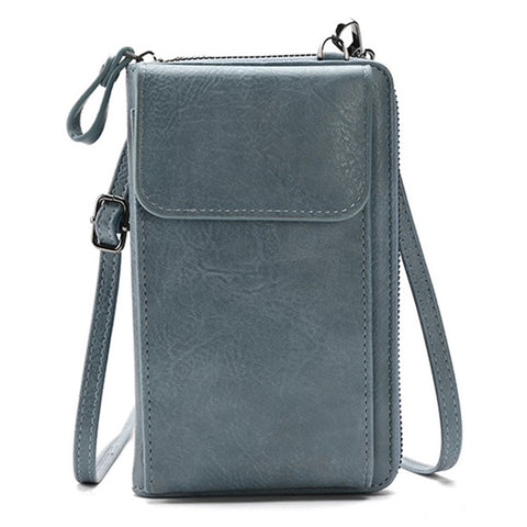 5722 Girls Crossbody Bag Large Wallet Phone Case Storage Pouch Women Shoulder Bag Purse