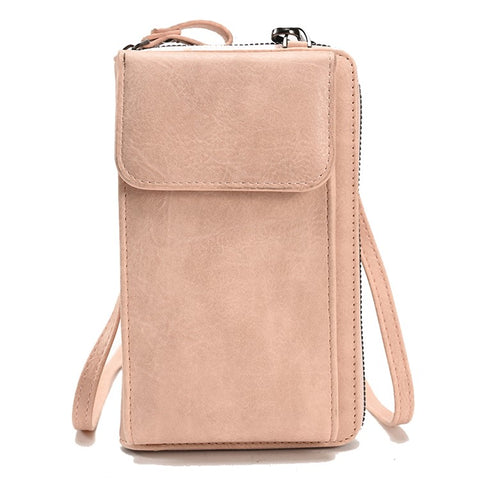 5722 Girls Crossbody Bag Large Wallet Phone Case Storage Pouch Women Shoulder Bag Purse