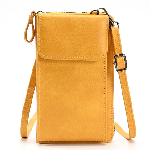 5722 Girls Crossbody Bag Large Wallet Phone Case Storage Pouch Women Shoulder Bag Purse