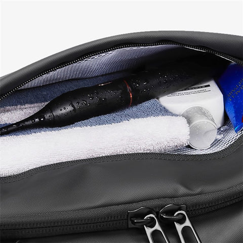 Multifunctional Waterproof Shoulder Bag 36-55L Large Capacity Fitness Gym Bag Travel Crossbody Handbag
