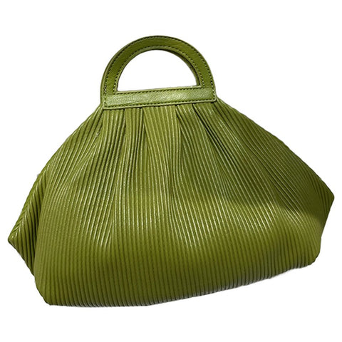 Velvet Handbag Crumple Design Clutch Purse Shoulder Crossbody Bag Daypack