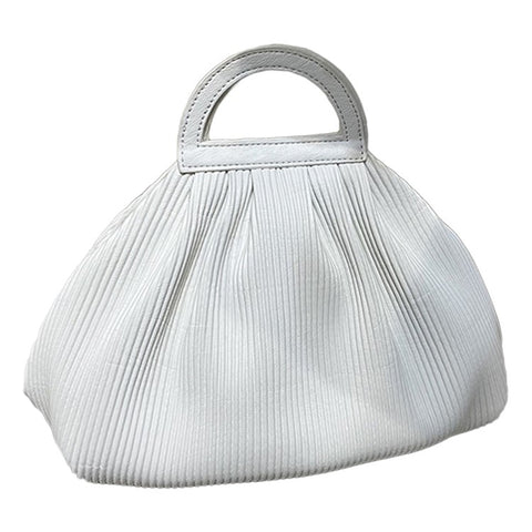 Velvet Handbag Crumple Design Clutch Purse Shoulder Crossbody Bag Daypack