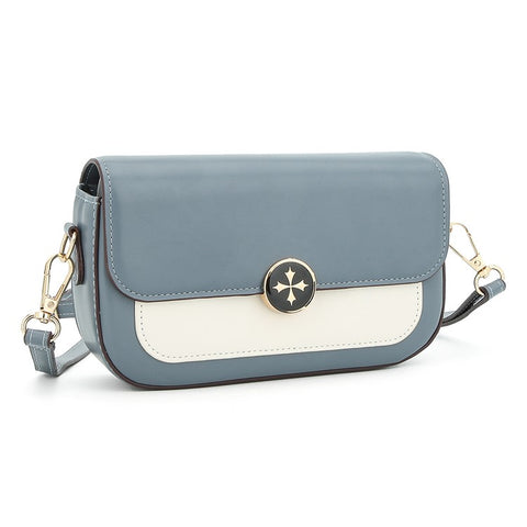 BAELLERRY N8636 Large Crossbody Bag Women's Satchel PU Leather Shoulder Bag Travel Commuting Daypack