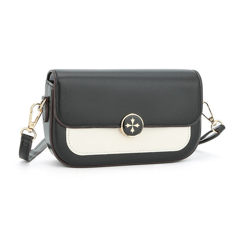 BAELLERRY N8636 Large Crossbody Bag Women's Satchel PU Leather Shoulder Bag Travel Commuting Daypack
