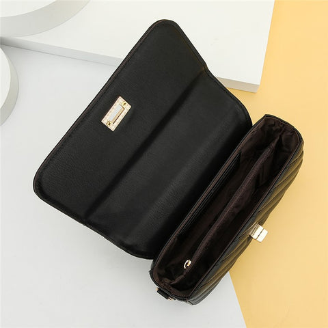 BAELLERRY N8639 Large PU Leather Crossbody Bag Women's Daypack Shoulder Bag