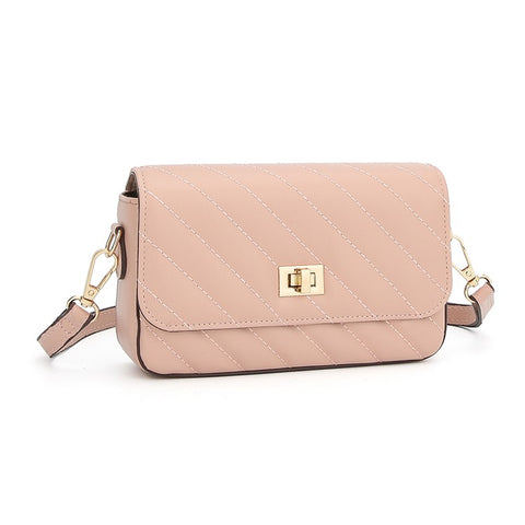 BAELLERRY N8639 Large PU Leather Crossbody Bag Women's Daypack Shoulder Bag