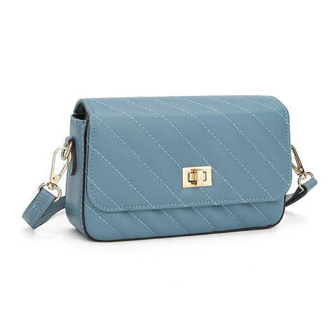 BAELLERRY N8639 Large PU Leather Crossbody Bag Women's Daypack Shoulder Bag