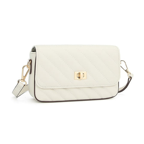 BAELLERRY N8639 Large PU Leather Crossbody Bag Women's Daypack Shoulder Bag