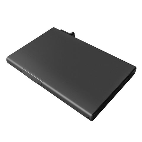 TDL005 RFID Blocking Card Case Aluminum Alloy Easy Pop-Up Credit Card Holder Bag