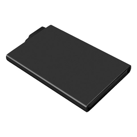 TDL007 Aluminum Alloy Card Pouch RFID Blocking Credit Card ID Card Holder Case Easy Pop-Up Design