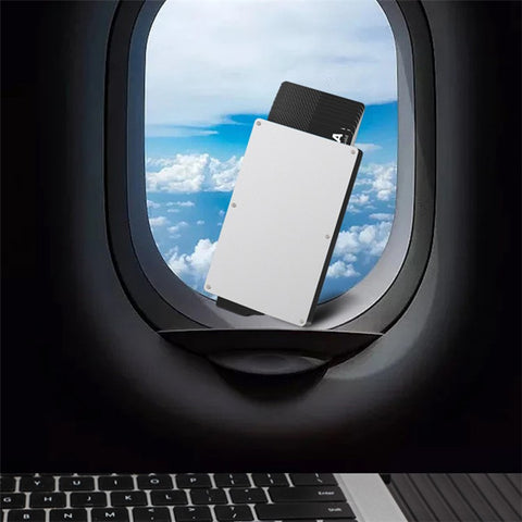 TDL002 Aluminum Alloy Pop-Up Card Pouch RFID Blocking Credit Card ID Card Holder Case