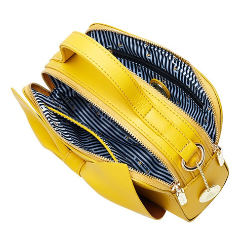 PIERRE LOUES PL514-28 Bowknot Design PU Leather Women Crossbody Bag