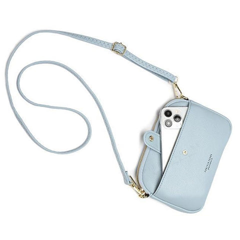 FOREVER YOUNG PL614-64 PU Leather Crossbody Bag Solid Color Women Shoulder Bag